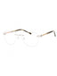 C02 - Shiny Silver/Gold / Clear Lens