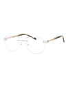 C02 - Shiny Silver/Gold / Clear Lens
