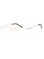 C03 - Shiny Gold/Silver / Clear Lens