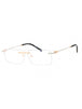 C03 - Shiny Gold/Silver / Clear Lens