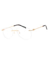C01 - Shiny Gold / Clear Lens