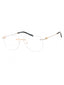 C03 - Shiny Gold/Silver / Clear Lens