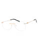 C03 - Shiny Gold/Silver / Clear Lens