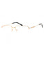 C03 - Shiny Gold/Silver / Clear Lens