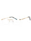 C01 - Shiny Gold / Clear Lens