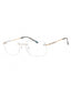 C02 - Shiny Silver/Gold / Clear Lens
