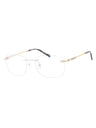 C02 - Shiny Argent/Gold / Clear Lens