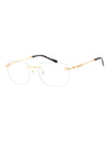 C01 - Shiny Gold / Clear Lens