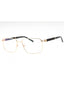 C03 - Shiny Gold/Black / Clear demo lens