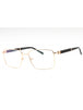 C03 - Shiny Gold/Black / Clear demo lens