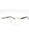 C03 - Shiny Gold/Black / Clear demo lens