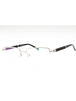 C02 - Shiny Silver Black / Clear Lens