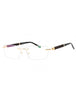 C03 - Shiny Gold Black / Clear Lens