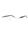 C03 - Shiny Gold Black / Clear Lens