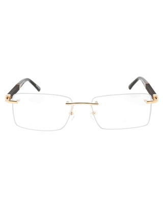Charriol PC75109 Metal Rectangular Men's Eyeglasses-Beverly Hills Eyewear