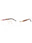 C01 - Shiny Gold/Tortoise / Clear Lens