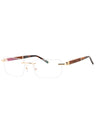 C01 - Shiny Gold/Tortoise / Clear Lens