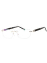 C02 - Shiny Silver Black / Clear Lens