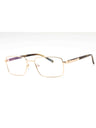 C03 - Shiny Gold/Khaki Horn / Clear Lens