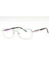 C02 - Shiny Silver/Grey Horn / Clear Lens