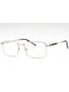 C02 - Shiny Silver/Grey Horn / Clear Lens