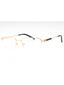 C03 - Shiny Gold/Black / Clear Lens