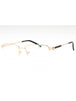 C03 - Shiny Gold/Black / Clear Lens