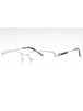 C02 - Shiny Silver/Khaki Horn / Clear Lens