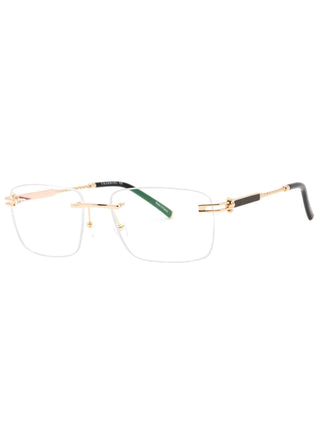 Charriol PC75115 Metal Rectangular Men's Eyeglasses-Beverly Hills Eyewear