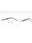 C02 - Shiny Silver/Grey Horn / Clear Lens
