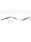 C02 - Shiny Silver/Khaki Horn / Clear Lens