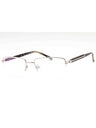 C02 - Shiny Silver/Khaki Horn / Clear Lens