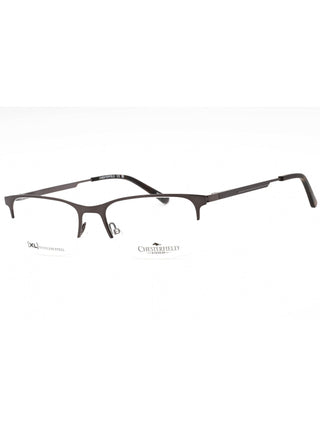 Chesterfield CH 108XL eyeglasses featuring a classic rectangular black acetate frame with a sleek, professional design.