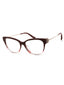 0AQ8 - SHINY RED GRAD.LIGHT PINK/clear demo lens