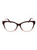 0AQ8 - SHINY RED GRAD.LIGHT PINK/clear demo lens