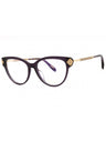 06LA - SHINY TRANSPARENT PURPLE/Clear demo lens
