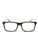 0722 - SHINY DARK HAVANA / clear demo lens