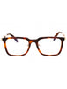 09SZ - SHINY TRANSPARENT RED HAVANA/clear demo lens