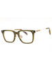 09HF - TRANSPARENT OLIVE GREEN/clear demo lens