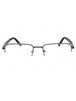 0568 - SHINY GUNMETAL/Clear demo lens