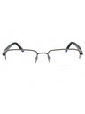 0568 - SHINY GUNMETAL/Clear demo lens