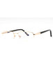 0300 - Shiny Rose Gold / Clear demo lens
