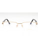 0300 - Shiny Rose Gold / Clear demo lens