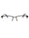 0K56 - SHINY GUNMETAL/Clear demo lens