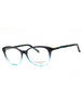 621 - Blue gradient /clear demo lens