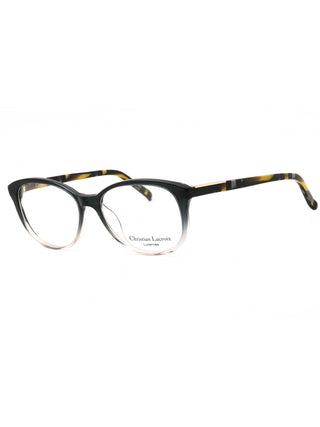 Christian Lacroix CL1040 women's eyeglasses with grey gradient frames and clear demo lenses.