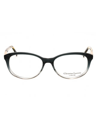Christian Lacroix CL1040 women's eyeglasses with blue gradient frames and clear demo lenses.