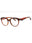 124 - Red Havana / Clear demo lens