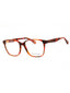 259 - RED GOLD TORT/clear demo lens