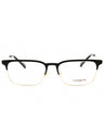 9369 - Matte Light Gold/Matte Black /Clear demo lens